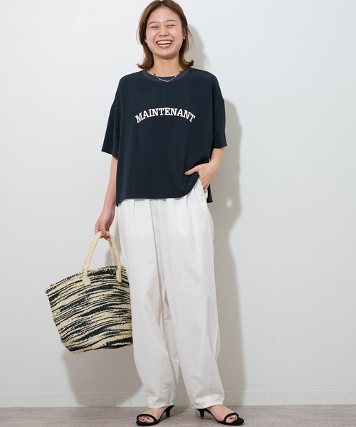 《追加》2WAYジョーゼットロゴTEE（Tシャツ/カットソー）｜JOURNAL STANDARD relume（ジャーナルスタンダード レリューム）