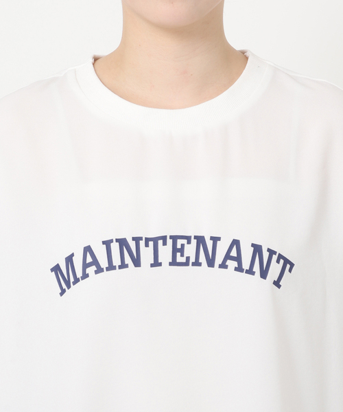 《追加》2WAYジョーゼットロゴTEE（Tシャツ/カットソー）｜JOURNAL STANDARD relume（ジャーナルスタンダード レリューム）