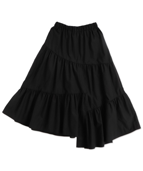 WEGO（ウィゴー）の「WEGO/ランダムフリルロングスカート（スカート・レディース・ブラック/グレー・FREE）」の19枚目の写真