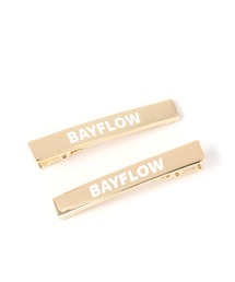 ロゴヘアクリップ