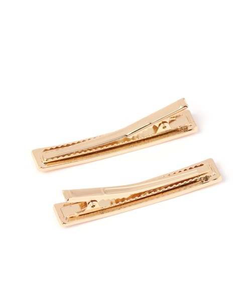 BAYFLOW（ベイフロー）の「ロゴヘアクリップ（バレッタ/ヘアクリップ・レディース・ブラック/ホワイト・FREE）」の3枚目の写真