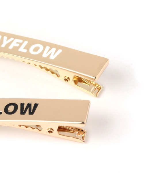 BAYFLOW（ベイフロー）の「ロゴヘアクリップ（バレッタ/ヘアクリップ・レディース・ブラック/ホワイト・FREE）」の4枚目の写真