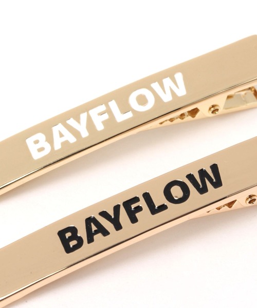 BAYFLOW（ベイフロー）の「ロゴヘアクリップ（バレッタ/ヘアクリップ・レディース・ブラック/ホワイト・FREE）」の6枚目の写真