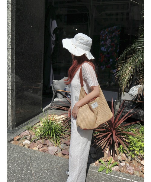 JUMELLE（ジュメロ）の「straw single tote（トートバッグ・レディース・ベージュ・FREE）」の16枚目の写真