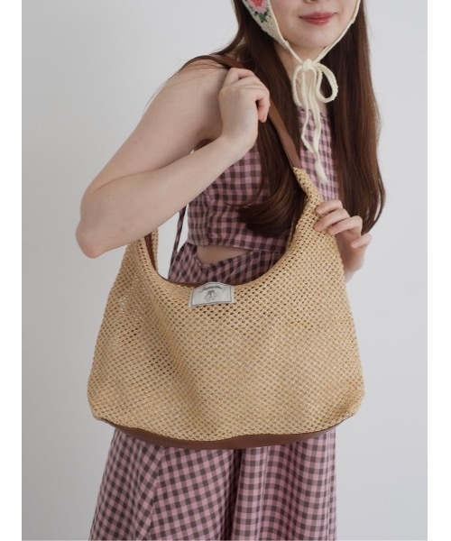 JUMELLE（ジュメロ）の「straw single tote（トートバッグ・レディース・ベージュ・FREE）」の8枚目の写真