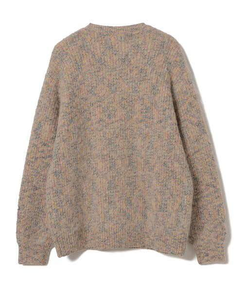BEAMS（ビームス）の「5ゲージ シャギー クルーネック ニット（ニット/セーター・メンズ・ブルー/ナチュラル/オリーブ・L/M/S/XL）」の14枚目の写真