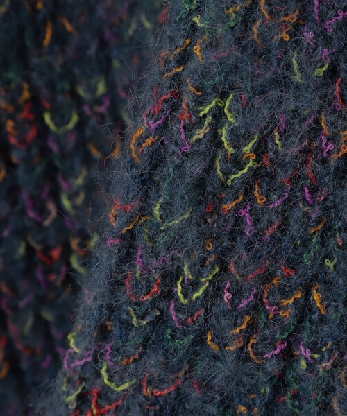 BEAMS（ビームス）の「5ゲージ シャギー クルーネック ニット（ニット/セーター・メンズ・ブルー/ナチュラル/オリーブ・L/M/S/XL）」の12枚目の写真