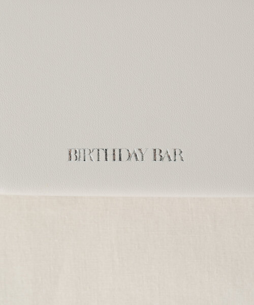 BIRTHDAY BAR(バースデイバー)の「monmon 刺繍コンパクトケース(ポーチ・レディース・ブラウン/ホワイト・0)」の19枚目の写真
