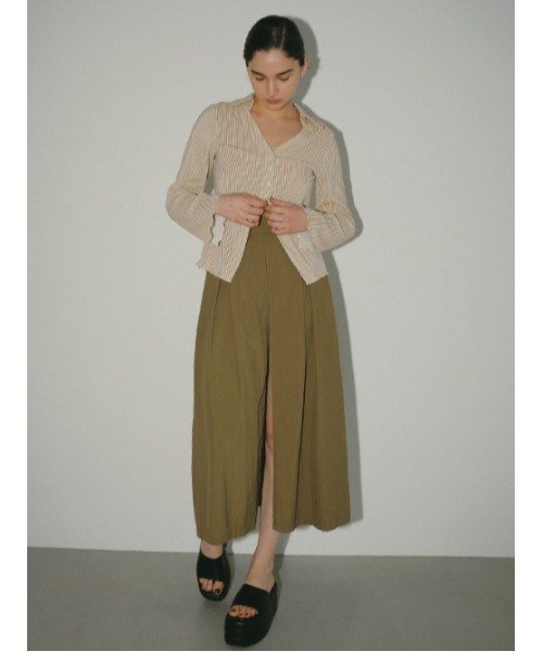 AMAIL（アマイル）の「Decorate collar shirt（シャツ/ブラウス・レディース・ベージュ/ブラウン・FREE）」の10枚目の写真