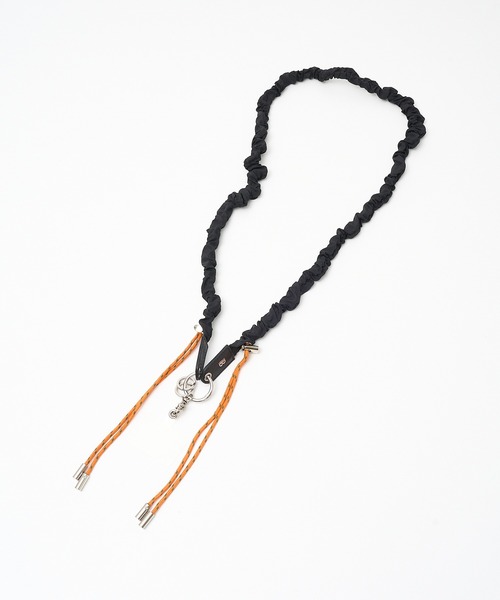 Beau're（ヴュレ）の「【BEAURE/ヴュレ】ナイロンギャザーモバイルストラップ（スマホグッズ・レディース・アイボリー/ブラック/ライトグレー・フリー）」の10枚目の写真