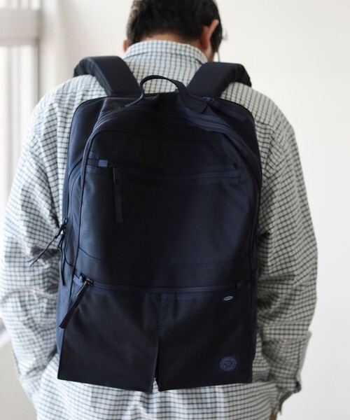 PORTER CLASSIC(ポータークラシック)の「PORTER CLASSIC / ニュートン ビジネス リュックサック 23L(バックパック/リュック・レディース・ブラック・ONE SIZE)」の11枚目の写真