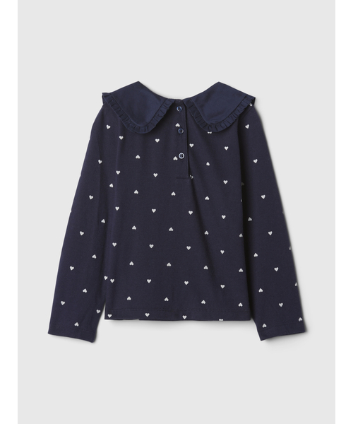 GAP(ギャップ)の「babyGap ラッフルフリル カラーTシャツ(Tシャツ/カットソー・キッズ・ベージュ/ネイビー/ピンク/オフホワイト/アイボリー/グレー・105cm/100cm/110cm/80cm/90cm/95cm)」の8枚目の写真