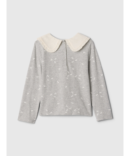 GAP(ギャップ)の「babyGap ラッフルフリル カラーTシャツ(Tシャツ/カットソー・キッズ・ベージュ/ネイビー/ピンク/オフホワイト/アイボリー/グレー・105cm/100cm/110cm/80cm/90cm/95cm)」の11枚目の写真
