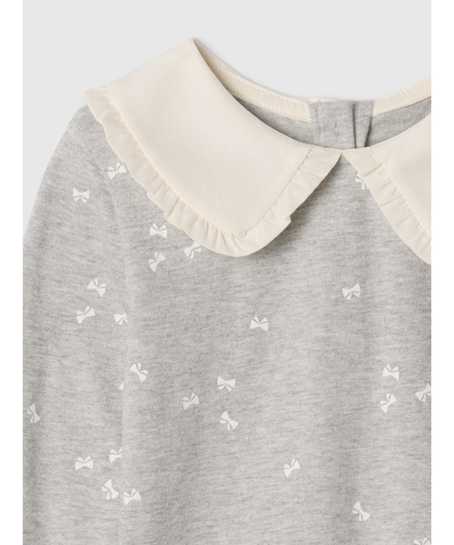 GAP(ギャップ)の「babyGap ラッフルフリル カラーTシャツ(Tシャツ/カットソー・キッズ・ベージュ/ネイビー/ピンク/オフホワイト/アイボリー/グレー・105cm/100cm/110cm/80cm/90cm/95cm)」の14枚目の写真