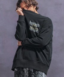Jih Nunc（ジーヌンク）の「msw1511- 裏起毛ロゴプリントスウェットプルオーバー（スウェット）」