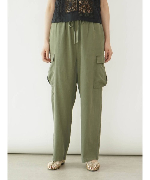 カーゴパンツ IONSEOUL NERDY PEACH COTTON CARGO PANTS (6colors) 4JH033 セール】Linen easy cargo pants（カーゴパンツ）｜FIKA