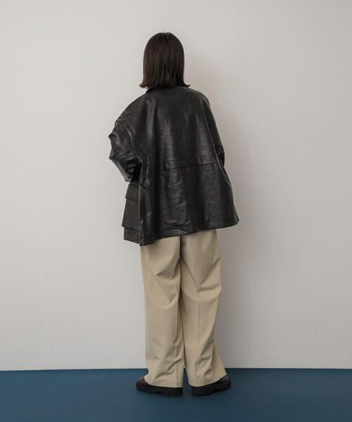 SENSE OF PLACE by URBAN RESEARCH(センスオブプレイスバイアーバンリサーチ)の「『一部WEB限定カラー』『TALLサイズ/WEB限定』ワイドイージーパンツ(その他パンツ・レディース・グレー/ブラック/ベージュ/ブラウン・SMALL/MEDIUM/X-SMALL/LARGE/TALL)」の19枚目の写真