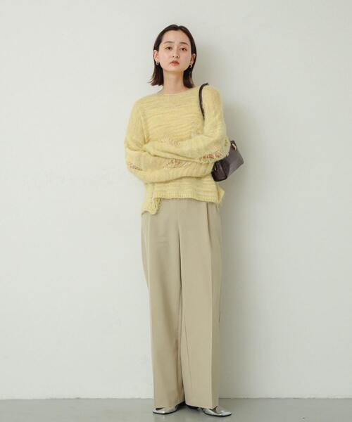 SENSE OF PLACE by URBAN RESEARCH(センスオブプレイスバイアーバンリサーチ)の「『一部WEB限定カラー』『TALLサイズ/WEB限定』ワイドイージーパンツ(その他パンツ・レディース・グレー/ブラック/ベージュ/ブラウン・SMALL/MEDIUM/X-SMALL/LARGE/TALL)」の22枚目の写真