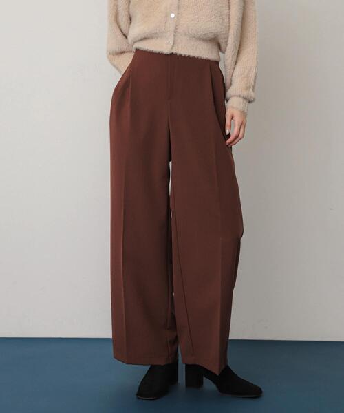 SENSE OF PLACE by URBAN RESEARCH(センスオブプレイスバイアーバンリサーチ)の「『一部WEB限定カラー』『TALLサイズ/WEB限定』ワイドイージーパンツ(その他パンツ・レディース・グレー/ブラック/ベージュ/ブラウン・SMALL/MEDIUM/X-SMALL/LARGE/TALL)」の6枚目の写真