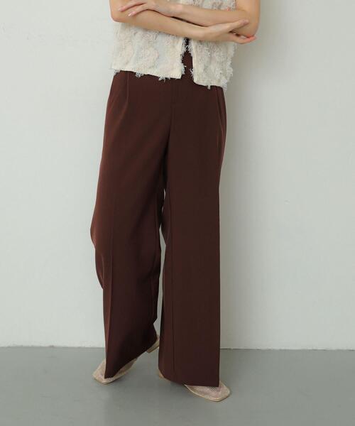 SENSE OF PLACE by URBAN RESEARCH(センスオブプレイスバイアーバンリサーチ)の「『一部WEB限定カラー』『TALLサイズ/WEB限定』ワイドイージーパンツ(その他パンツ・レディース・グレー/ブラック/ベージュ/ブラウン・SMALL/MEDIUM/X-SMALL/LARGE/TALL)」の10枚目の写真