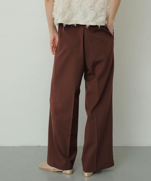 SENSE OF PLACE by URBAN RESEARCH(センスオブプレイスバイアーバンリサーチ)の「『一部WEB限定カラー』『TALLサイズ/WEB限定』ワイドイージーパンツ(その他パンツ・レディース・グレー/ブラック/ベージュ/ブラウン・SMALL/MEDIUM/X-SMALL/LARGE/TALL)」の11枚目の写真