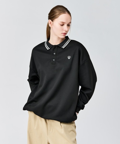 MOSS STITCH LONG POLO SHIRT / 鹿の子ロングポロシャツ（ポロシャツ