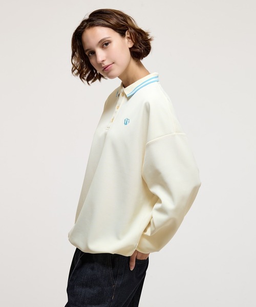 MOSS STITCH LONG POLO SHIRT / 鹿の子ロングポロシャツ（ポロシャツ