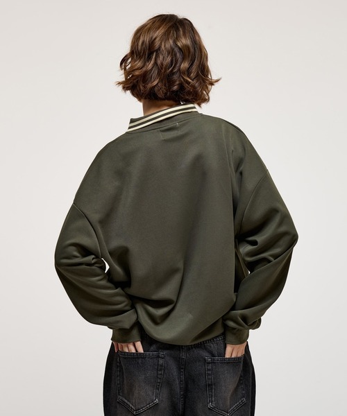 MOSS STITCH LONG POLO SHIRT / 鹿の子ロングポロシャツ（ポロシャツ