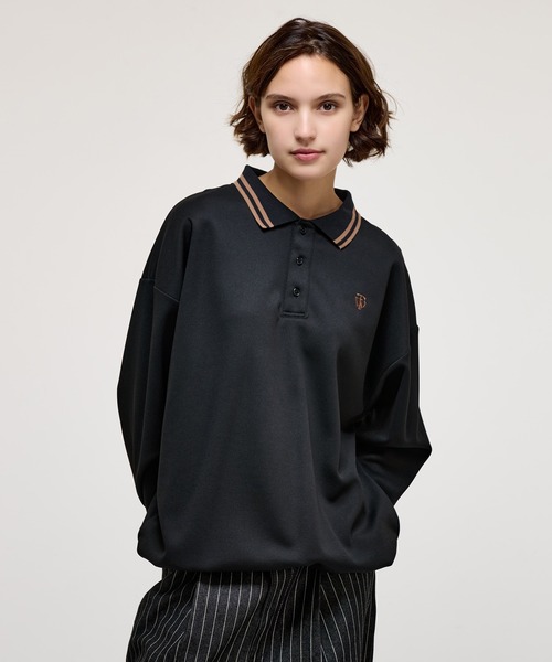 MOSS STITCH LONG POLO SHIRT / 鹿の子ロングポロシャツ（ポロシャツ