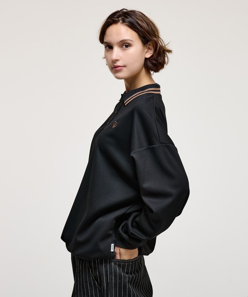 MOSS STITCH LONG POLO SHIRT / 鹿の子ロングポロシャツ（ポロシャツ