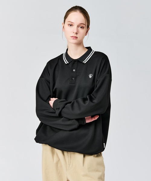 MOSS STITCH LONG POLO SHIRT / 鹿の子ロングポロシャツ（ポロシャツ