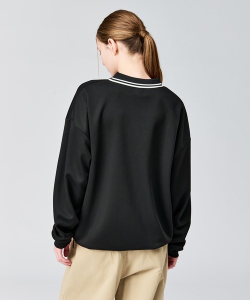 MOSS STITCH LONG POLO SHIRT / 鹿の子ロングポロシャツ（ポロシャツ