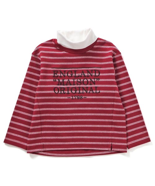 apres les cours（アプレレクール）の「ハイネックレイヤードTシャツ（Tシャツ/カットソー・キッズ・グリーン/その他2・80/90/100/110/120/130）」の17枚目の写真