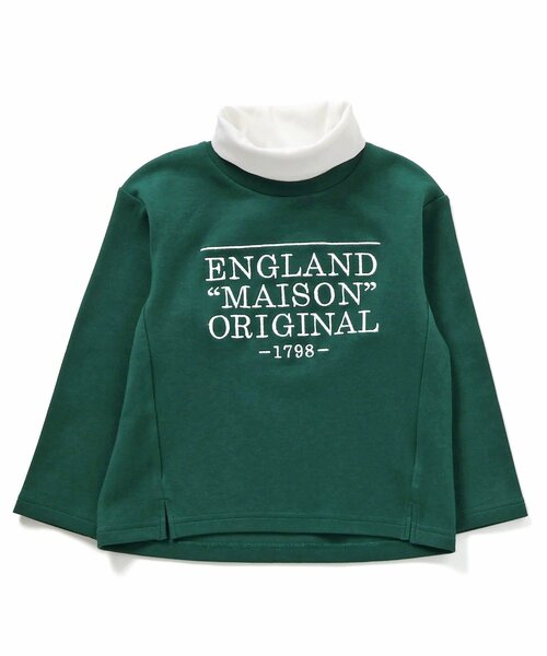 apres les cours（アプレレクール）の「ハイネックレイヤードTシャツ（Tシャツ/カットソー・キッズ・グリーン/その他2・80/90/100/110/120/130）」の20枚目の写真