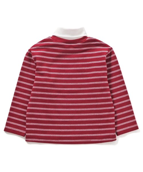 apres les cours（アプレレクール）の「ハイネックレイヤードTシャツ（Tシャツ/カットソー・キッズ・グリーン/その他2・80/90/100/110/120/130）」の21枚目の写真