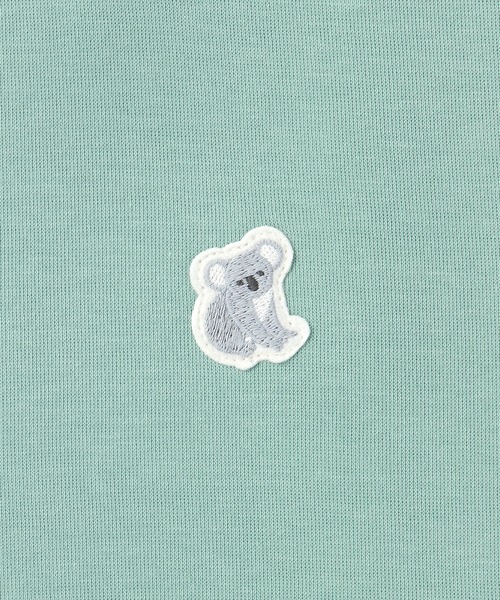 無印良品（ムジルシリョウヒン）の「ベビー　あたまするっと二重編み刺繍入りスウェットシャツ（スウェット・キッズ・パープル系/ライトベージュ/スモーキーグリーン系/その他/ピンク/イエロー・80/90/100）」の13枚目の写真