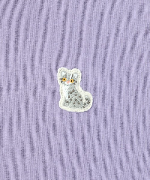 無印良品（ムジルシリョウヒン）の「ベビー　あたまするっと二重編み刺繍入りスウェットシャツ（スウェット・キッズ・パープル系/ライトベージュ/スモーキーグリーン系/その他/ピンク/イエロー・80/90/100）」の16枚目の写真