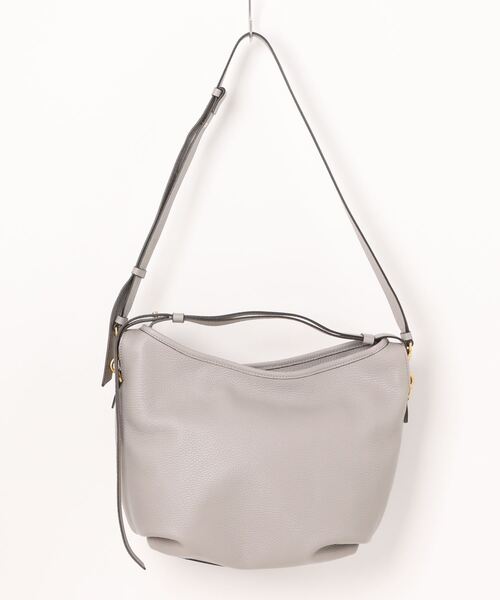 Scrap Book（スクラップブック）の「【LORISTELLA】LORIS TELLA ムーンショルダー（ショルダーバッグ・レディース・ブラウン/グレー・FREE）」の2枚目の写真