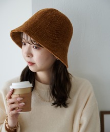 シュニールバケットハット