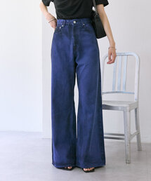 ai no de | 【ai no de】ogamo レザーライクバギーパンツ(デニムパンツ)