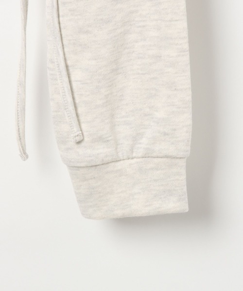Heather（ヘザー）の「ギャザーWZIP裏毛フーディ　144349（パーカー・レディース・オフホワイト/チャコールグレー/オートミール・FREE）」の8枚目の写真