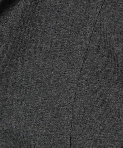 Heather（ヘザー）の「ギャザーWZIP裏毛フーディ　144349（パーカー・レディース・オフホワイト/チャコールグレー/オートミール・FREE）」の15枚目の写真