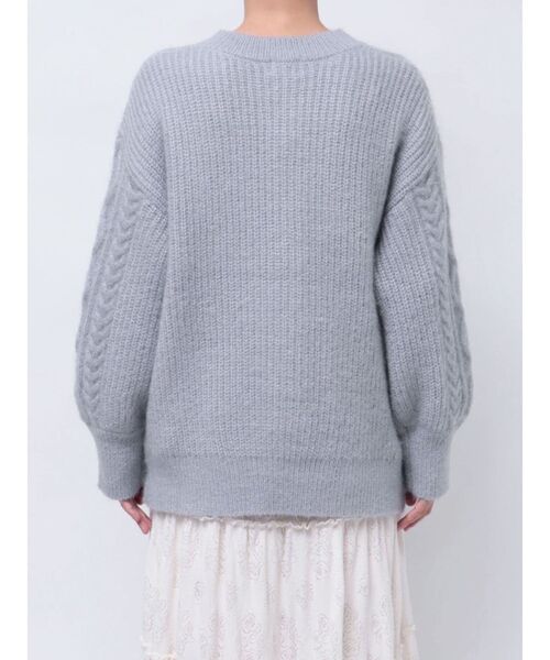 【セール】ぽこぽこお花ニットカーディガン（カーディガン/ボレロ）｜merry jenny（メリージェニー）