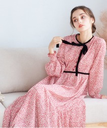 JILL STUART | ◆モノトーンフラワーワンピース(ワンピース)