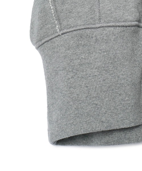 ADAM ET ROPE'(アダムエロペ)の「【サステナブル・洗える】ハーフZIPミドルスウェット(スウェット・レディース・グレー系その他/ホワイト系その他6・FREE)」の22枚目の写真