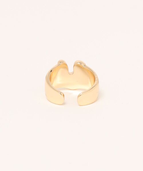 LILY BROWN（リリーブラウン）の「イニシャルリング（リング・レディース・シルバー系1/シルバー系2/シルバー系3/シルバー系4/シルバー系5/ゴールド系1/ゴールド系2/ゴールド系3/ゴールド系4/ゴールド系5・FREE）」の11枚目の写真