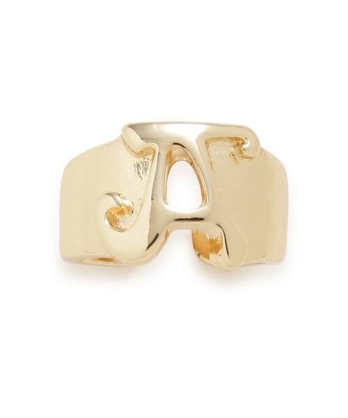 LILY BROWN（リリーブラウン）の「イニシャルリング（リング・レディース・シルバー系1/シルバー系2/シルバー系3/シルバー系4/シルバー系5/ゴールド系1/ゴールド系2/ゴールド系3/ゴールド系4/ゴールド系5・FREE）」の12枚目の写真