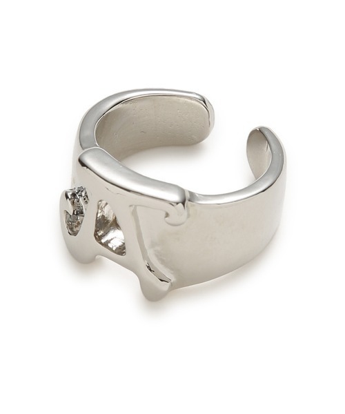 LILY BROWN（リリーブラウン）の「イニシャルリング（リング・レディース・シルバー系1/シルバー系2/シルバー系3/シルバー系4/シルバー系5/ゴールド系1/ゴールド系2/ゴールド系3/ゴールド系4/ゴールド系5・FREE）」の17枚目の写真