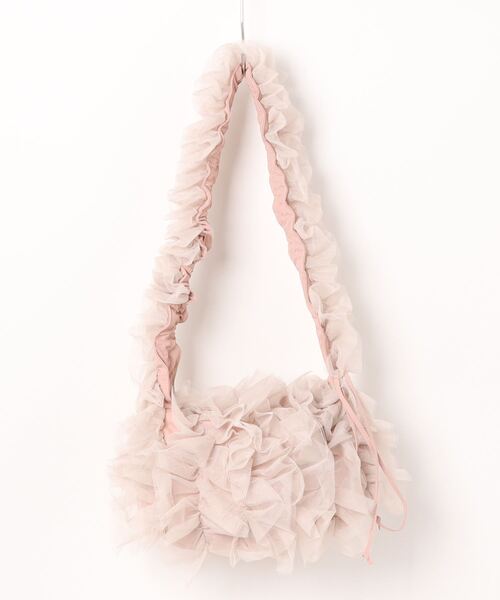 SALON de RUBAN（サロンドルヴァン）の「【SALON de RUBAN / サロン ド ルヴァン】 2wayショルダーバッグ（ショルダーバッグ・レディース・ライトグレー/ピンク/ブラック/ダークグレー・FREE）」の4枚目の写真