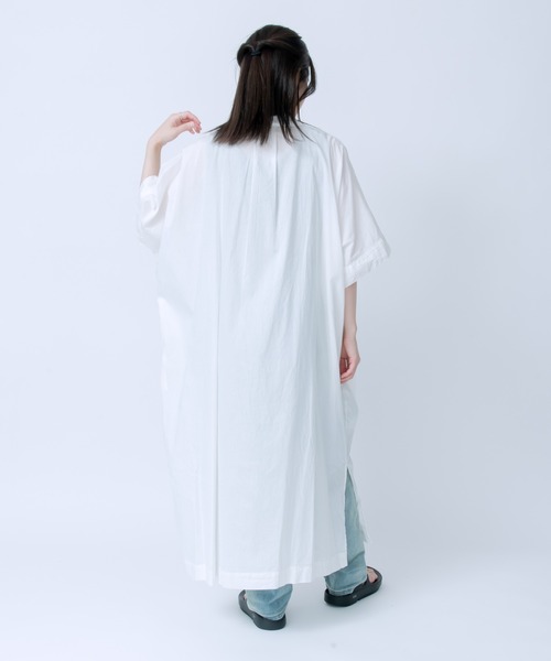 LOSUCA（ロスカ）の「キャンブリックボイル ドルマンワンピース（ワンピース・レディース・ブルー系その他/オフホワイト/ブラック系その他/ブラック・FREE）」の11枚目の写真